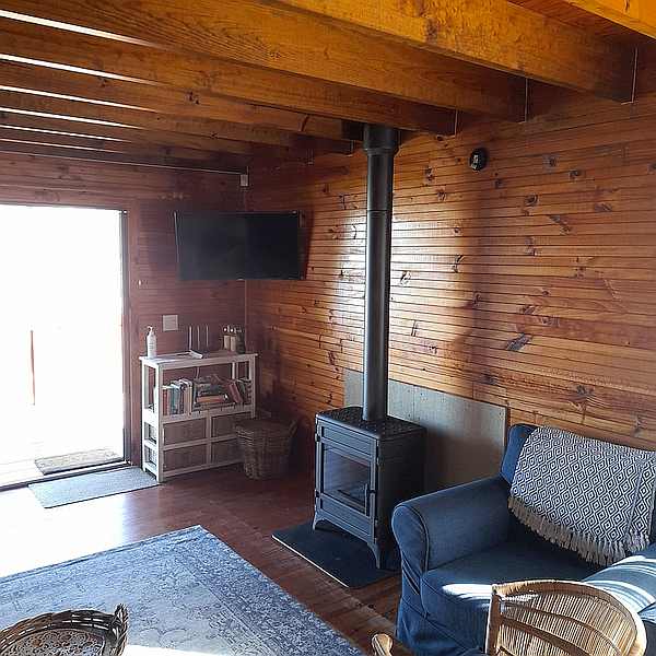 protective board behind stove fireplace